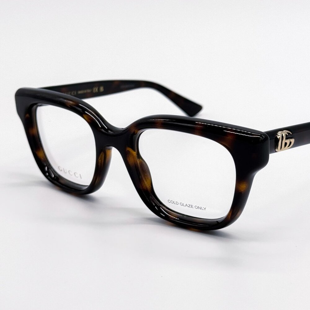 NEW GUCCI GG1831O 006 HAVANA BROWN WOMEN EYEGLASSES GUCCI - Picture 1 of 10